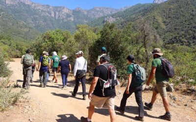 Actividad comunitaria en Santuario de la Naturaleza Cerro Poqui