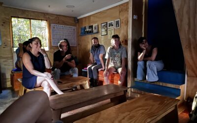 Trabajo en terreno en la Región de Los Lagos
