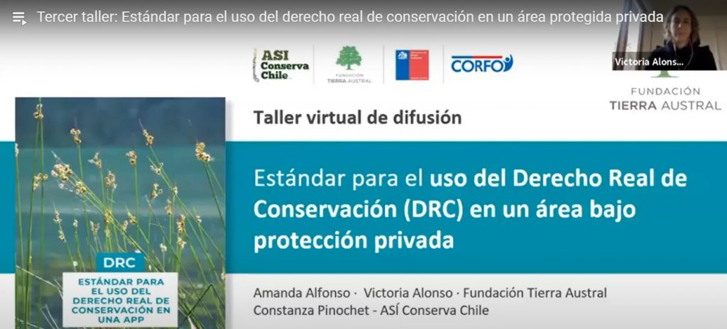 Webinars on Standards and Best practices in Private Lands Conservation in Chile