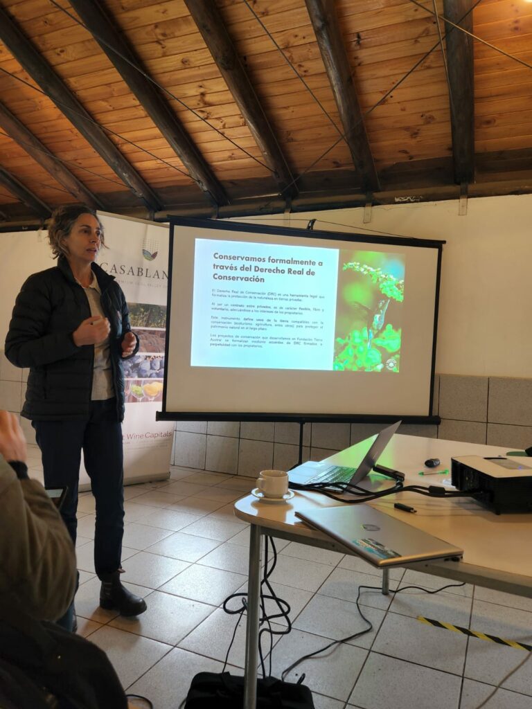 Tierra Austral presents at the Biodiversity and Sustainable Production workshop