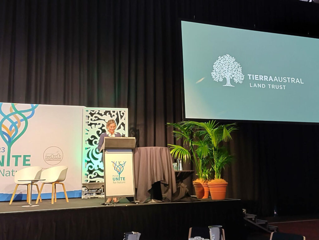 Executive Director of Tierra Austral Presents at Conservation Conference in Australia
